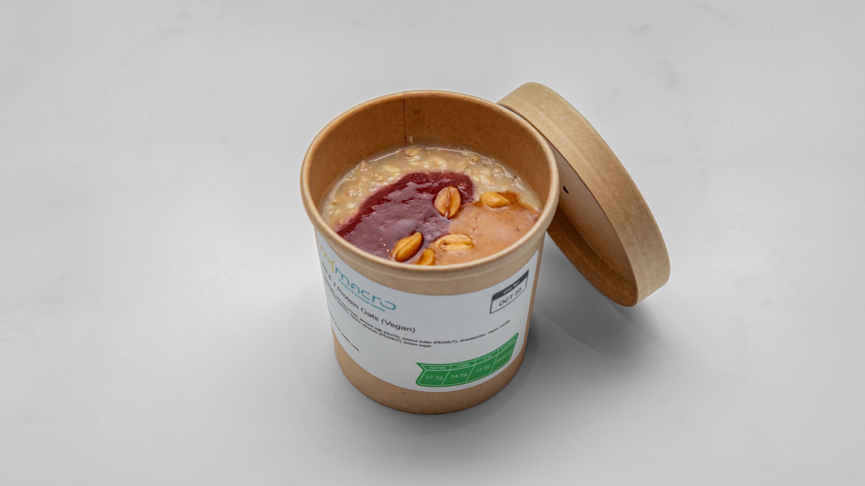 Peanut Butter Protein Oats