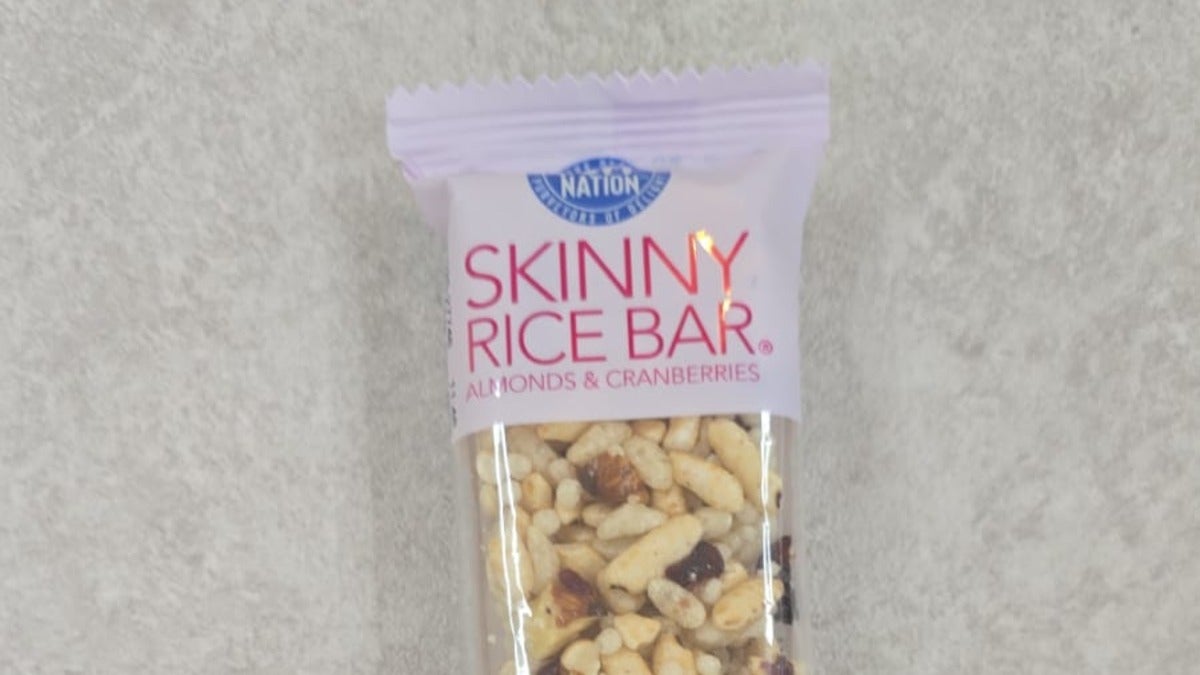 Skinny rice bar - Almond & Cranberry
