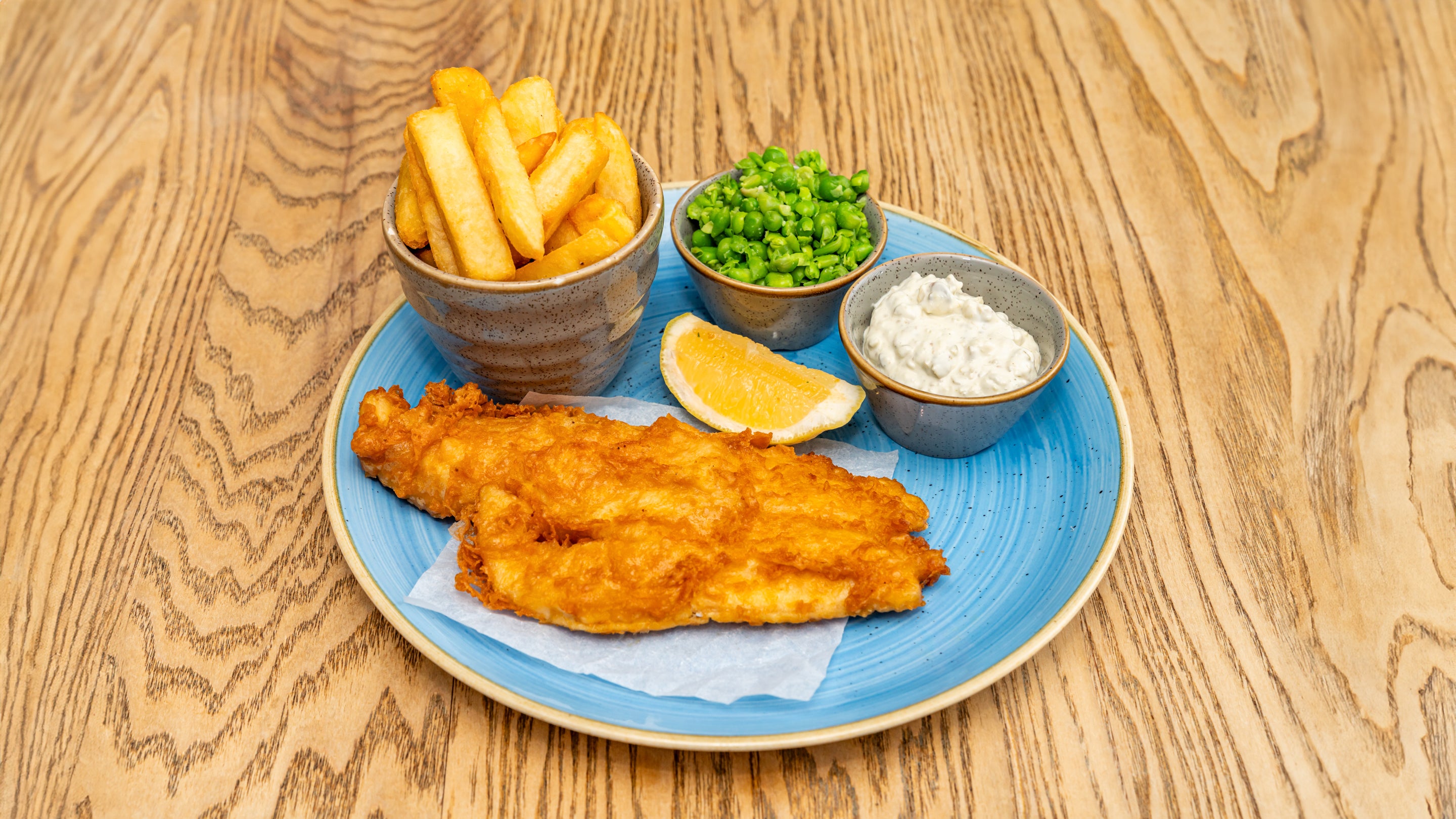 Golden Battered Haddock