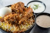 Hyderabadi Chicken Dum Biryani