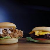 Slider Burger (Chicken and Beef)