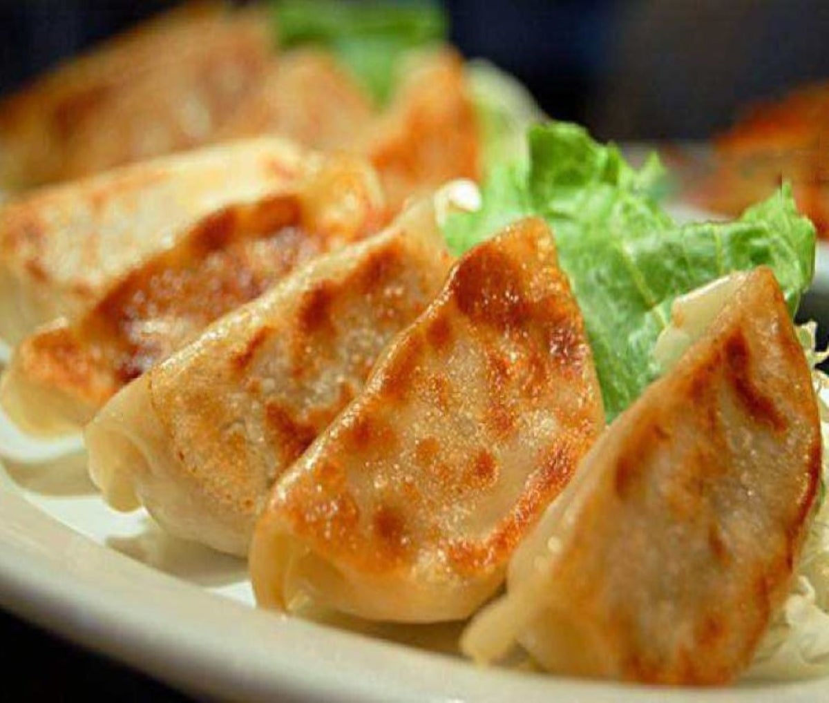 5. Pan Fried Peking Chicken Dumplings