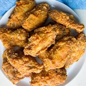 Fried Chicken Wings (6 pcs)