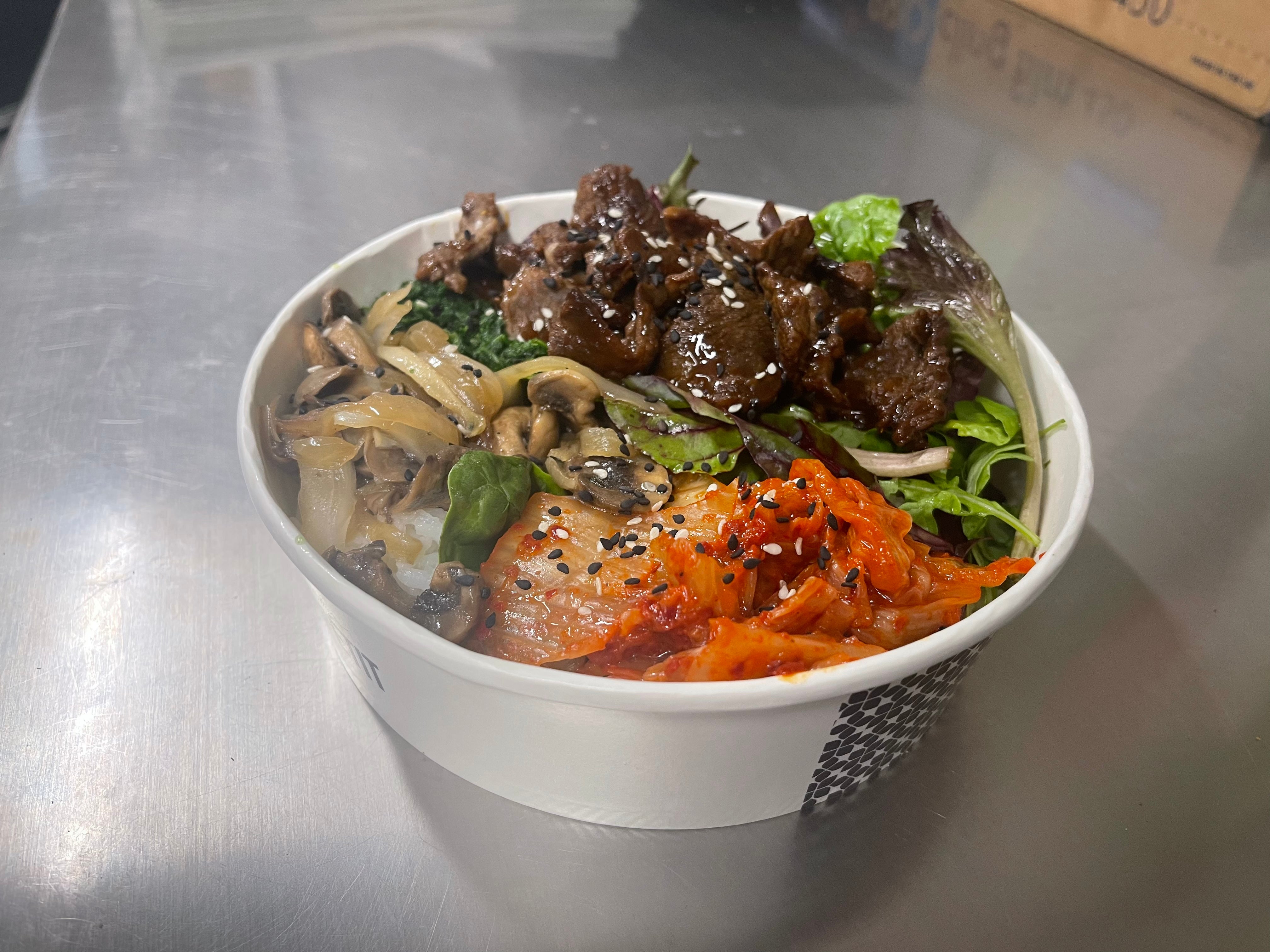 Chicken BiBimBap (Rice Bowl)