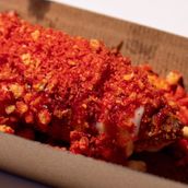 Cheetos Topping Corn Dog 