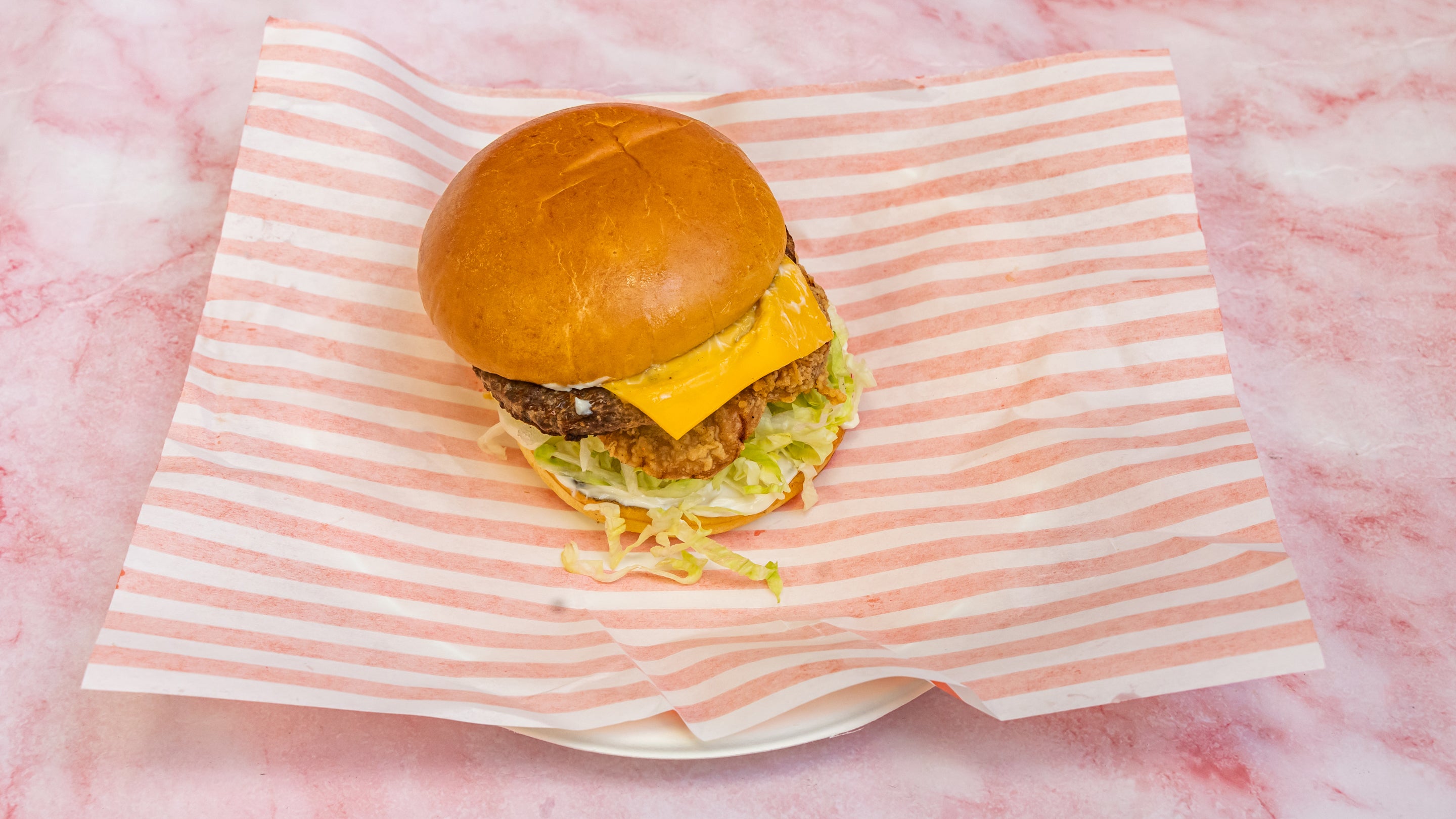 Double Deluxe Burger