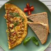 Spinach Omellete 