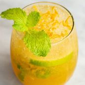 Passion Fruit Yuzu Fizz