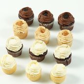 Mini Cupcakes Assortment 24 Pc