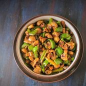 Mushroom Pepper Fry