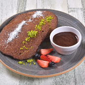 Dark Chocoloate Protein Pancakes
