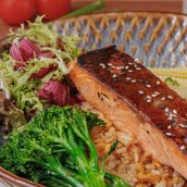 Salmon Teriyaki 