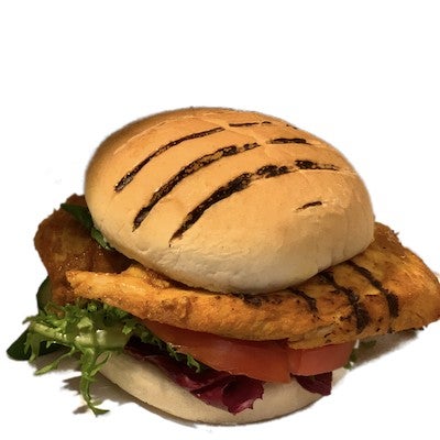 Double Peri Peri Chicken Breast Burger