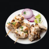 White Chicken Tikka 6 Pieces