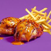 Half Chicken With A Side