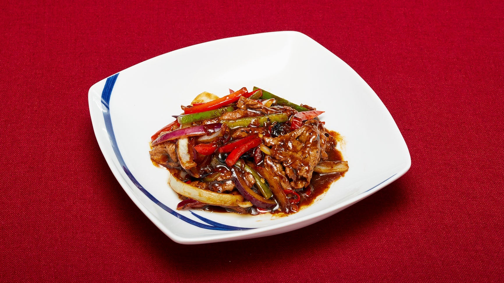 Sliced Beef with Black Beans