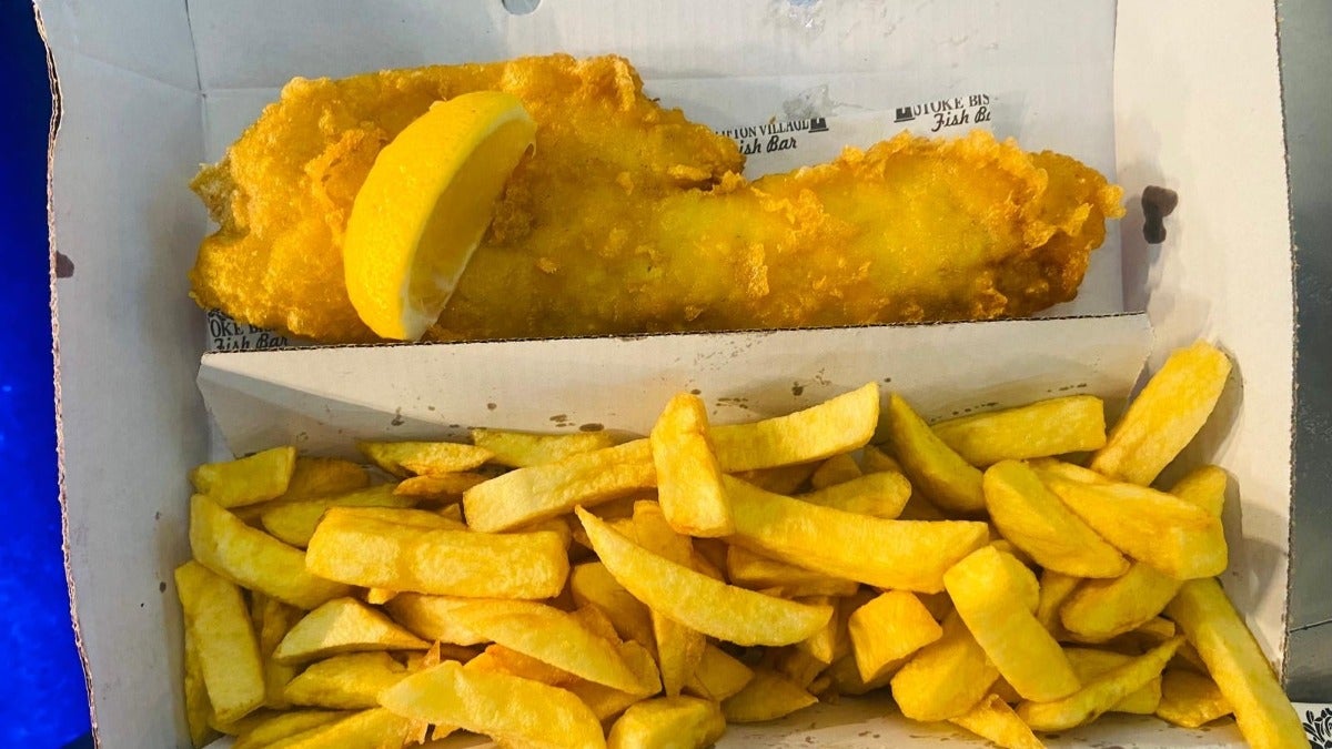 Large Cod & Chips