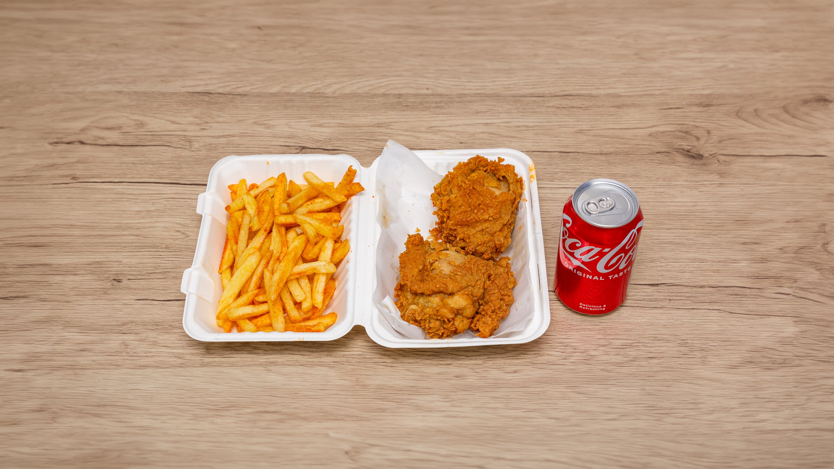 2 Pieces Chicken Meal