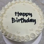 Mini Cake: Happy Birthday 1