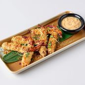 Royal Kunafa With Shrimps