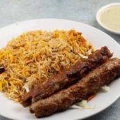 KABAB WITH RICE