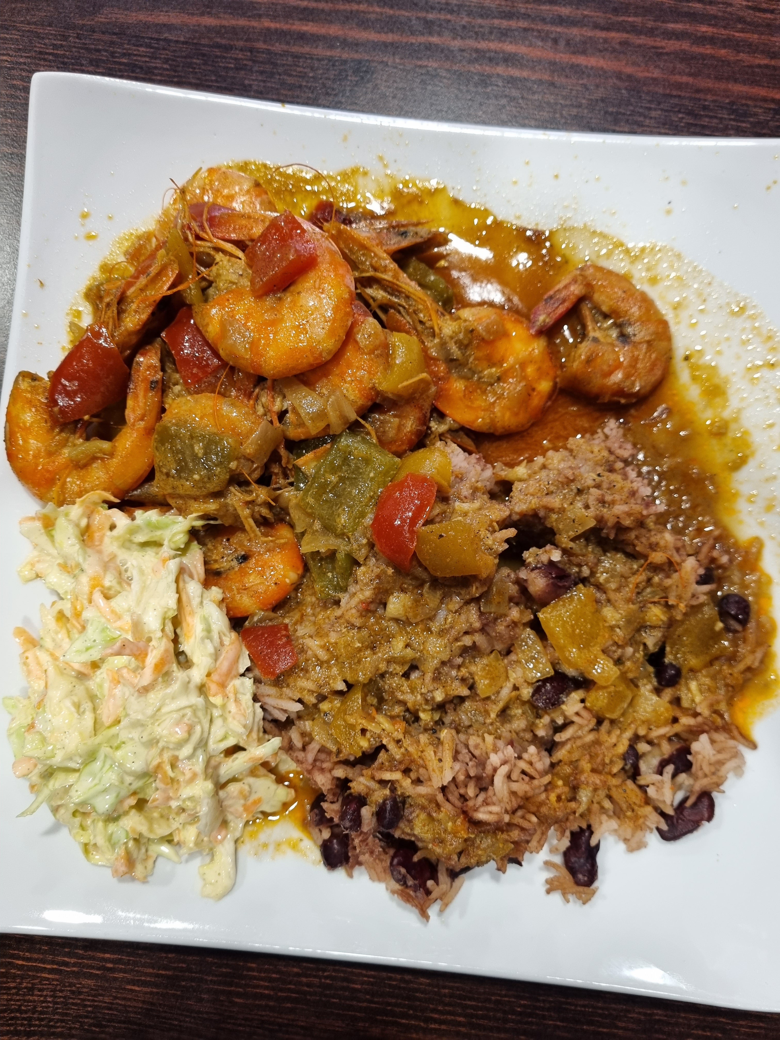 Peppered Prawns