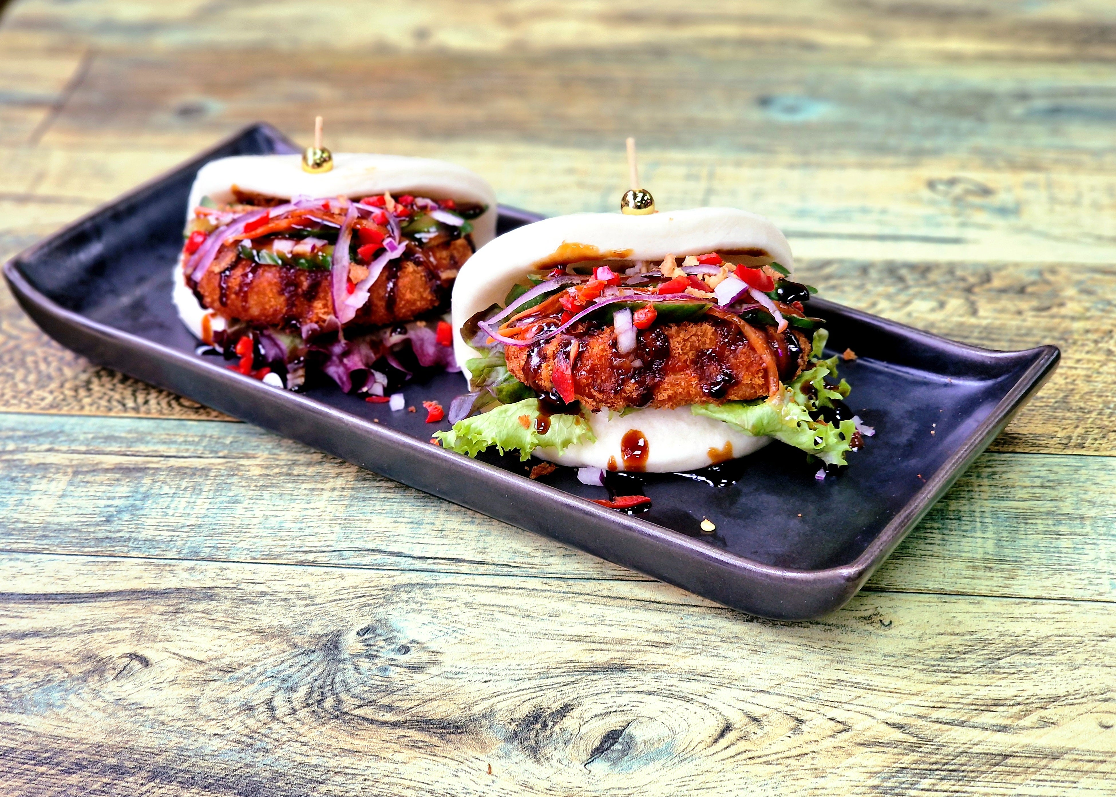 Pumpkin Katsu Bao(2pic)