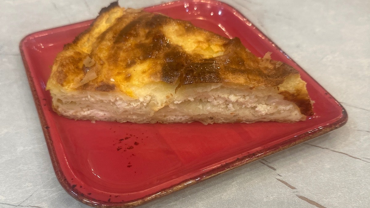 Feta Pie Slice