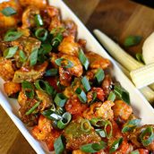 Crunchy Vegetables In Schezwan Sauce