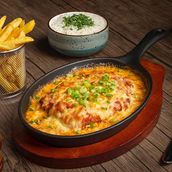 Traditional meat parmigiana
