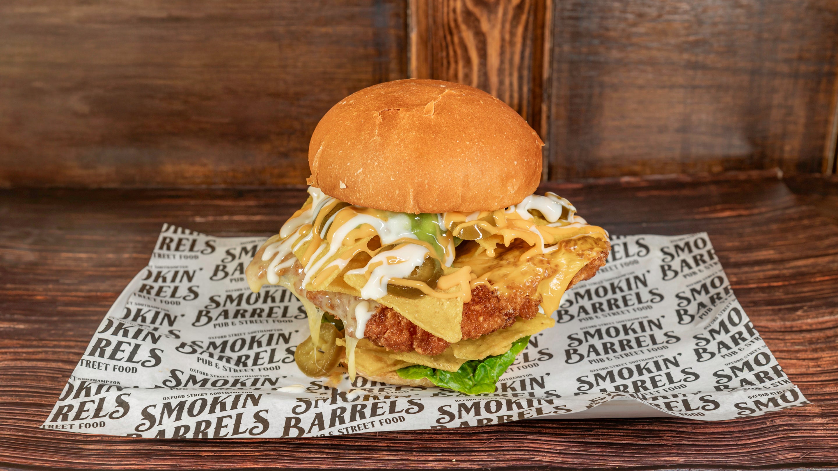 Southern Fried Chicken Burger