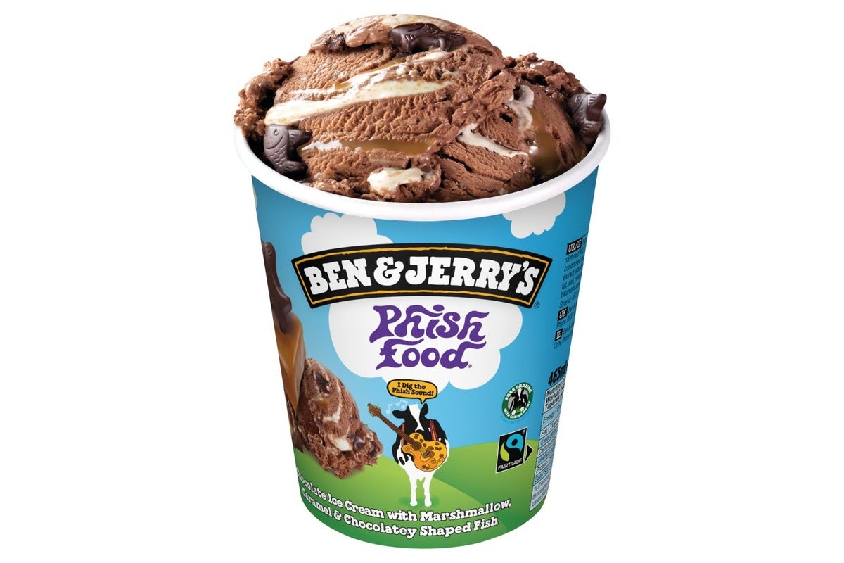 Ben & Jerry's Ice Cream Phish Food