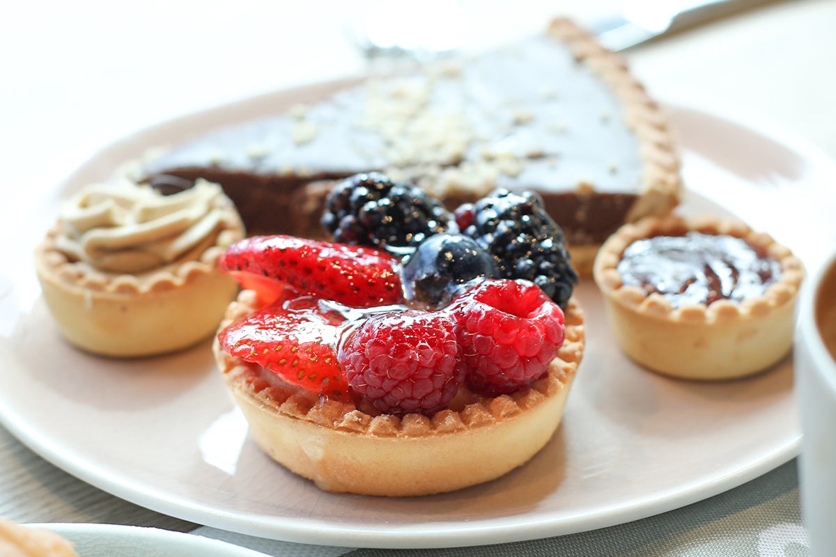Red fruit tart