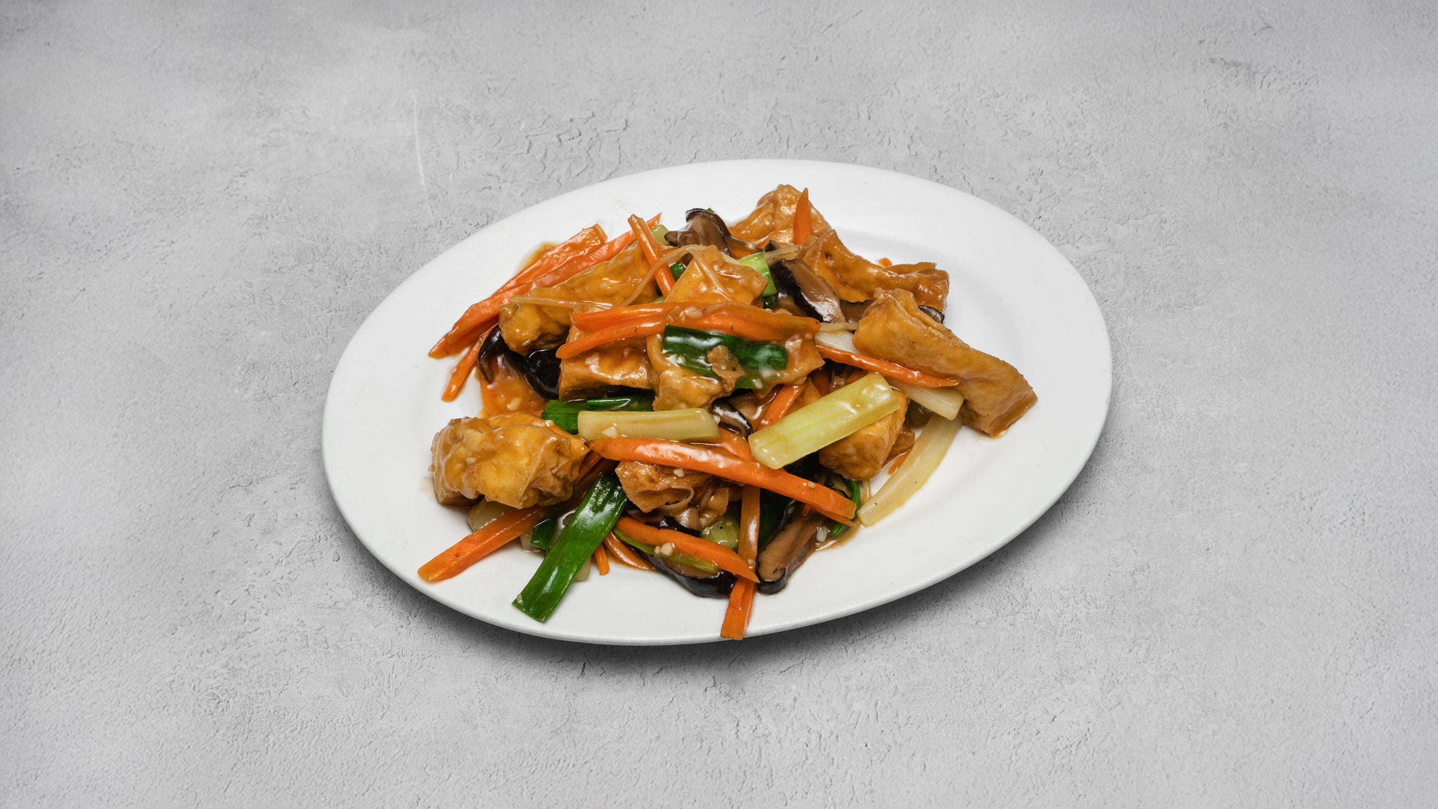 Braised Bean Curd 紅燒豆腐