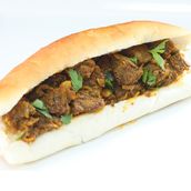 Beef Tikka Breakfast Sandwich