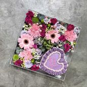 LUCI ACRYLIC CAKE BOX