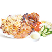 Biryani With Charcoal Grilled Chicken