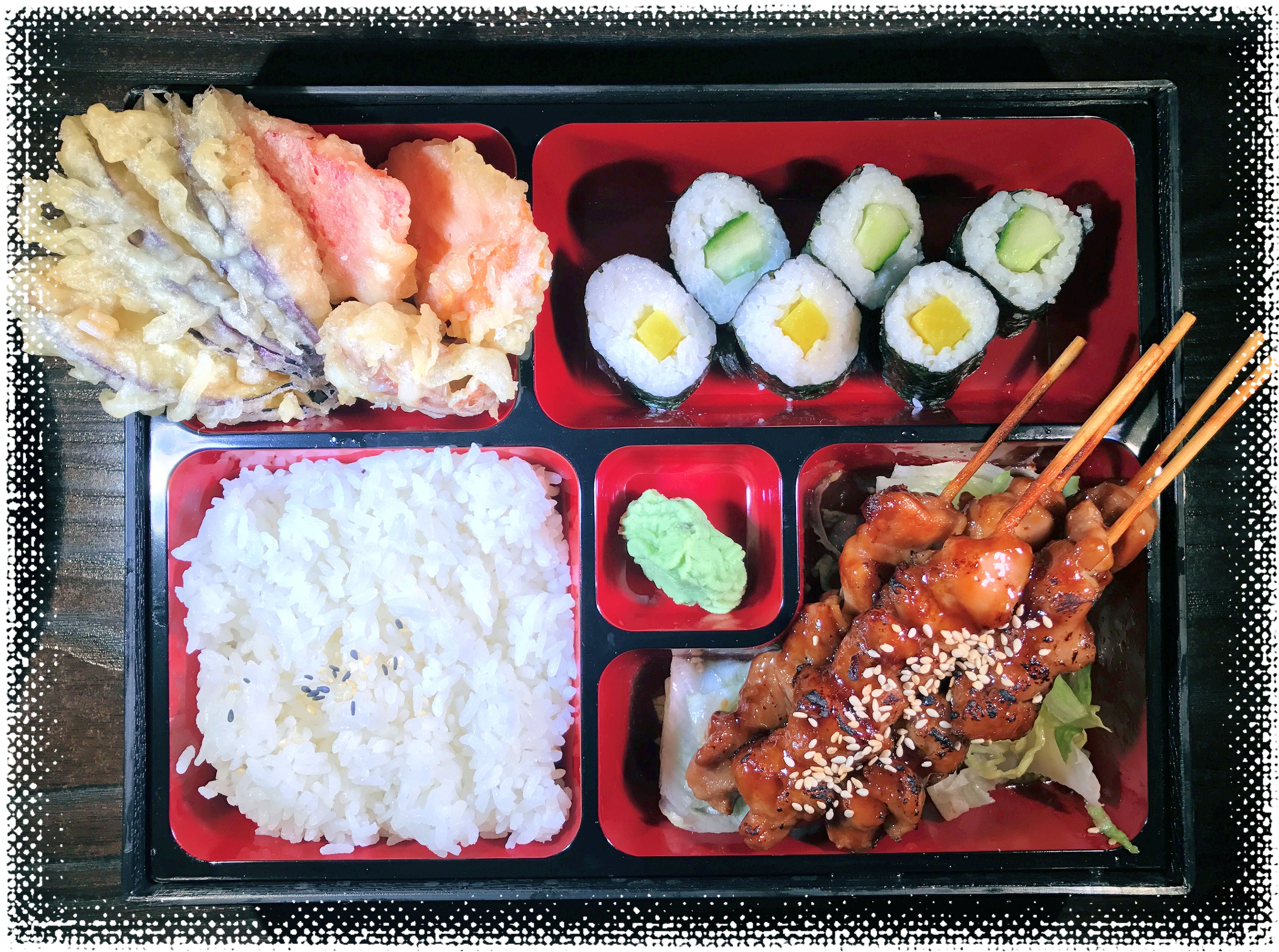 Bento A - Tori Yakitori