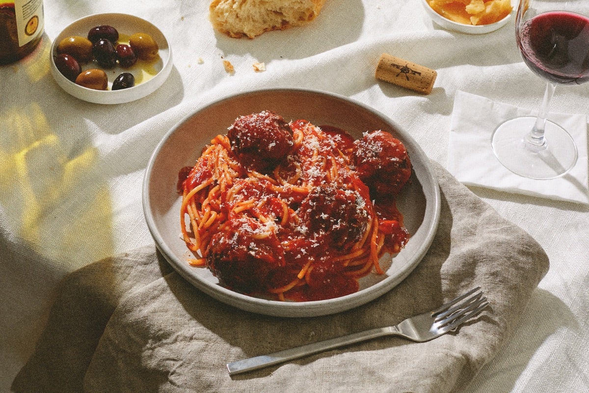 Spaghetti and Meatballs