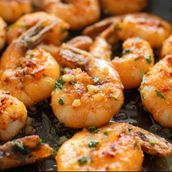 Butter Garlic Prawns 