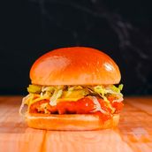 Hot Buffalo Chicken Burger