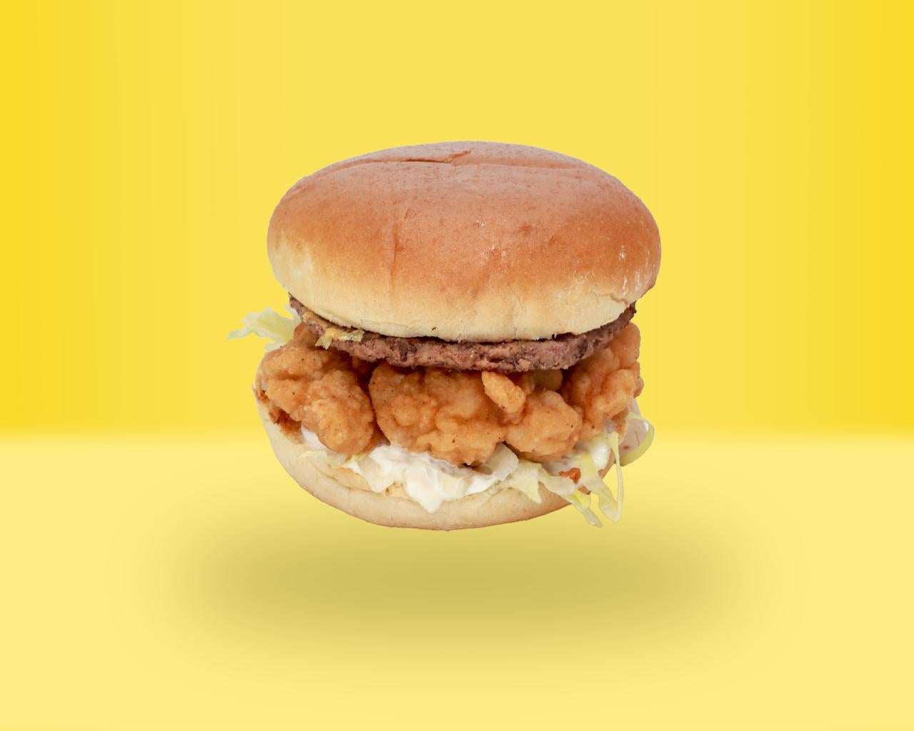 Combo Chicken Burger Meal