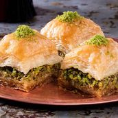 Pistachio Square Baklava