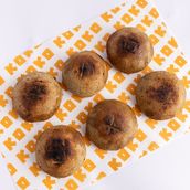 Charcoal-grilled kibbeh (6 pieces)