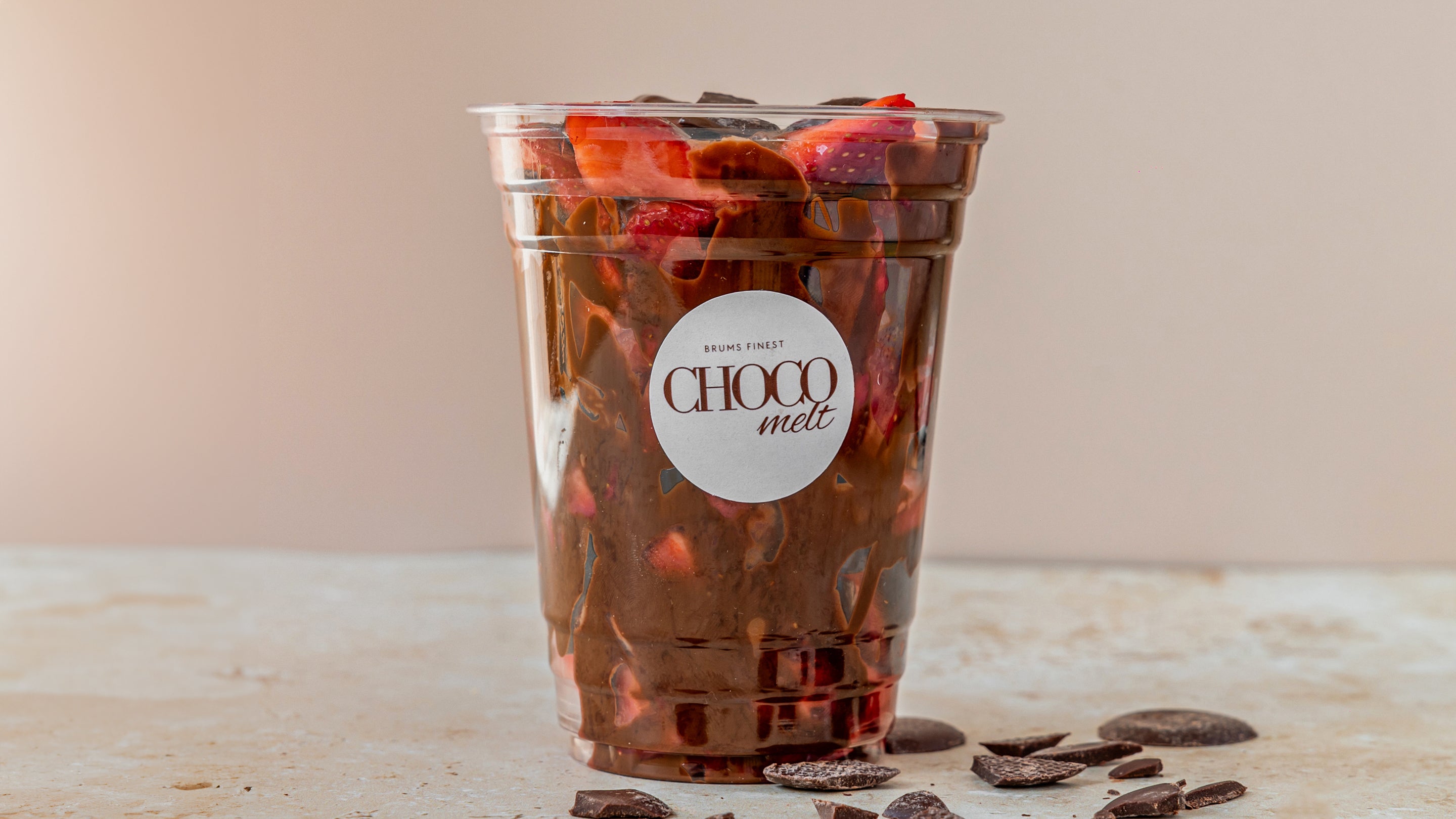 Belgian Chocolate Strawberry Cup