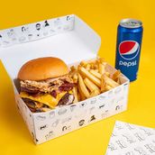 The Crunch Munch Burger Combo
