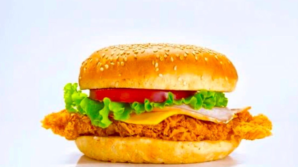 Chicken Steak Burger������������