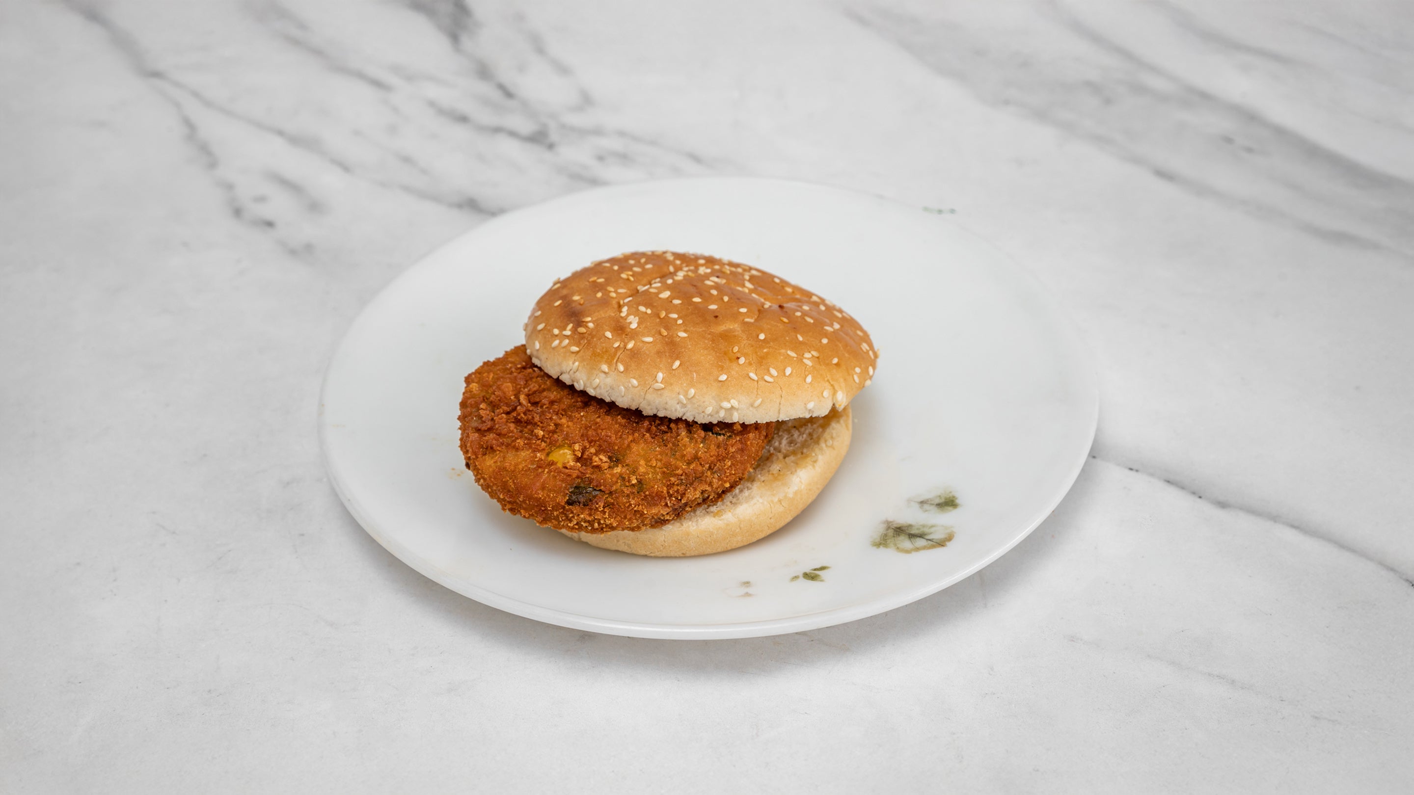 Veggie Burger Without Cheese