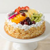 Fresh Fruit Cake 500 Gm