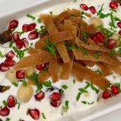 Small Grape Leaves Fatteh